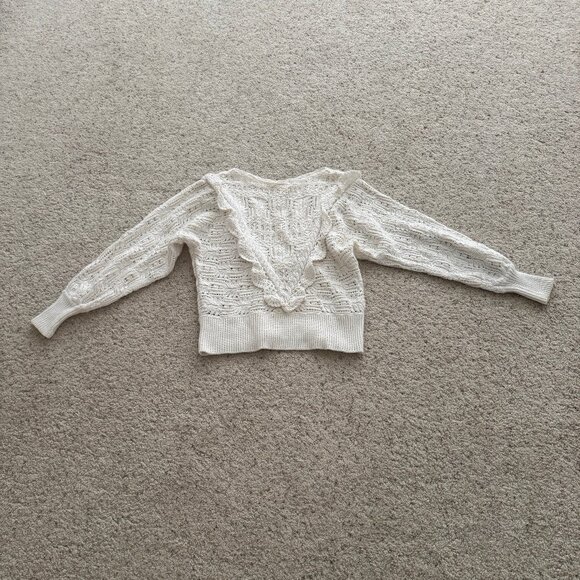 Sezane Aleyna Cotton Jumper Size S - Picture 7 of 8